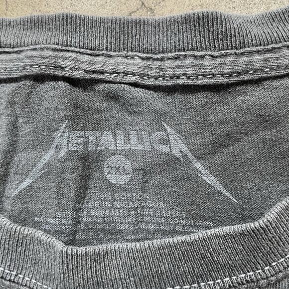 METALLICA AND JUSTICE FOR ALL BAND ROCK GREY TEE SHIRT SIZE XL - Picture 6 of 7